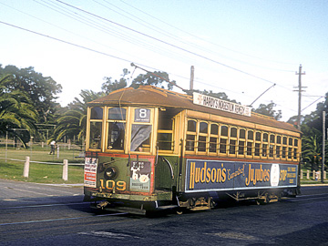Perth Tram 109 Rokeby Rd