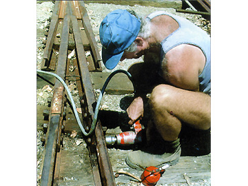Western Australia's Heritage Tramway Track Team