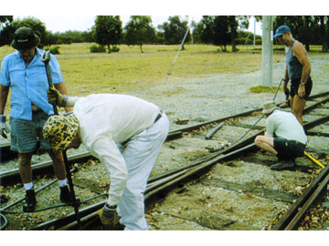 Western Australia's Heritage Tramway Track Team